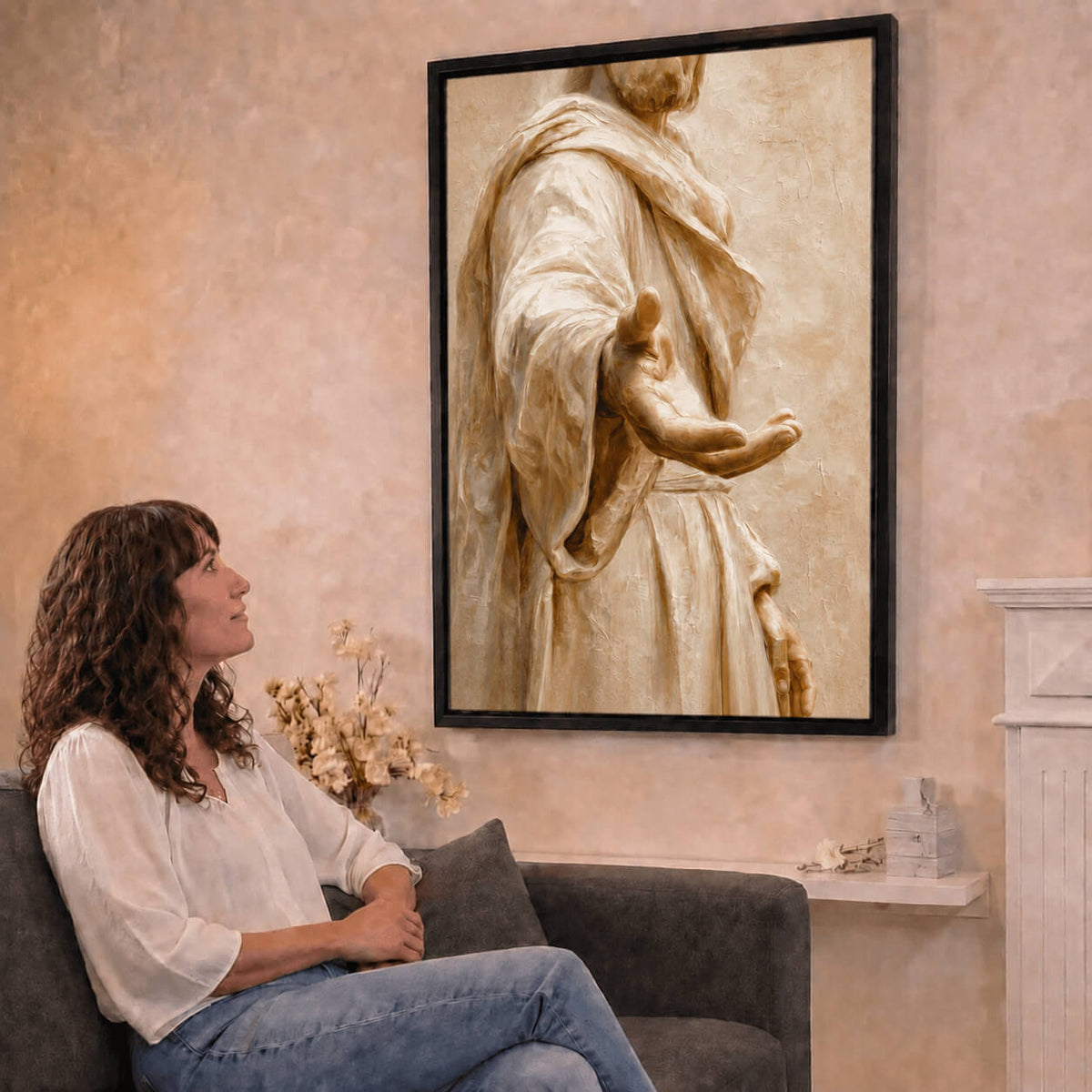 "Follow Me" Canvas Print