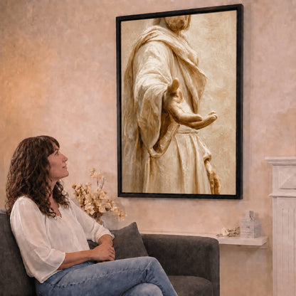 "Follow Me" Canvas Print
