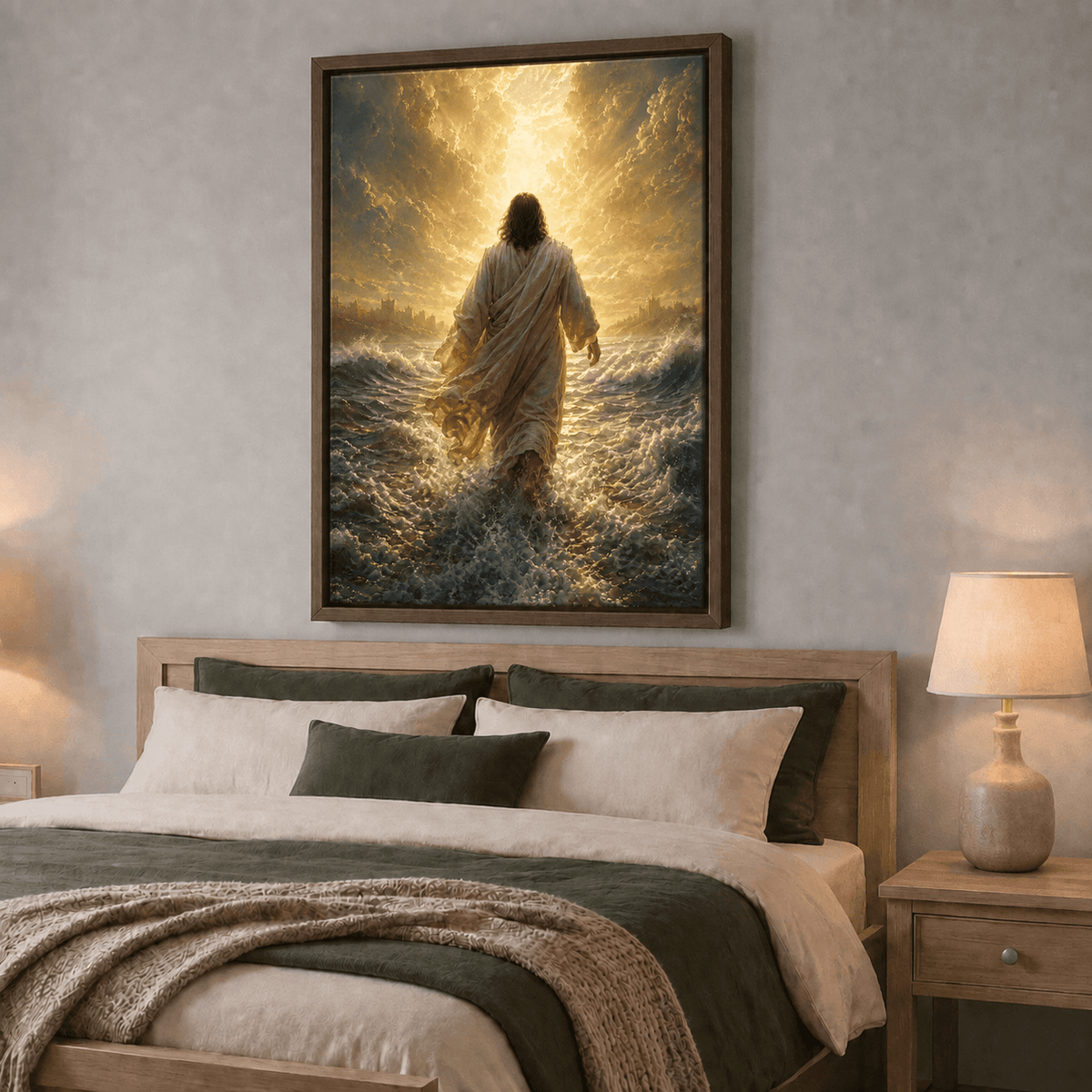 "Through the Storm" Canvas Print