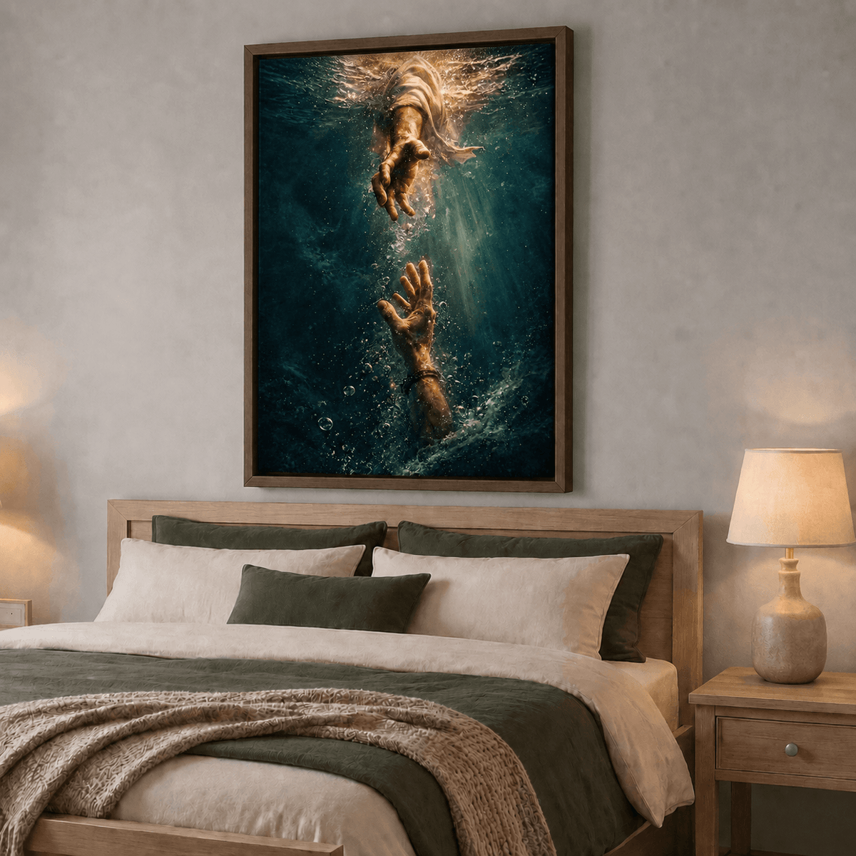 "Take My Hand" Canvas Print