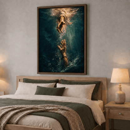 "Take My Hand" Canvas Print