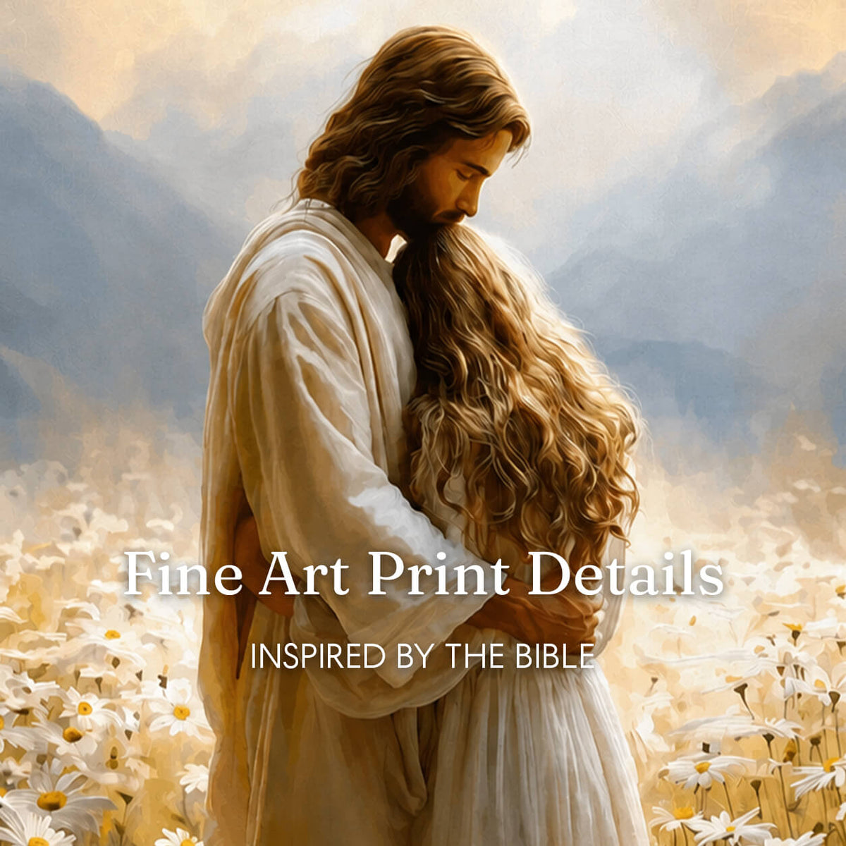 "Held in His Love" Canvas Print